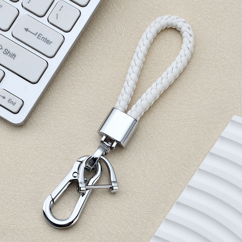 Creative Internet Celebrity Keychain Women's Car Rope Keychain Cute Ins School Bag Pendant Chain Ring Keychain_autovado.com