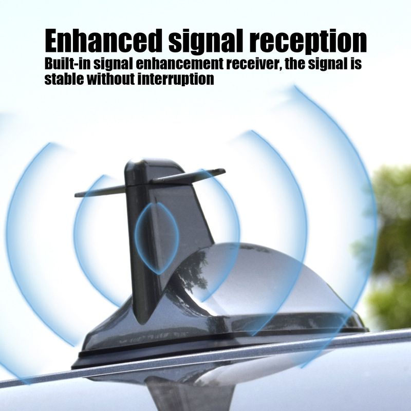 Yuanmheng Car Aerial Strong Signal Easy Installation Waterproof Universal Car Roof Antenna for RV_autovado.com