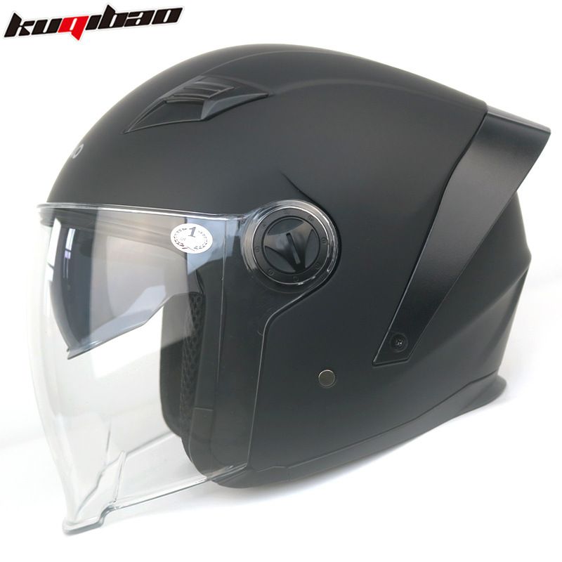 CoolRide Pro Motorcycle Helmet For Men & Women - Dual Visor ABS 3/4 Helmet With 3C Certification - Lightweight & Ventilated For All Seasons_autovado.com