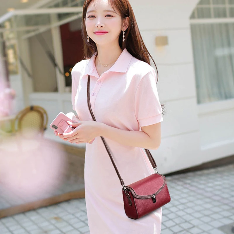 Fashion Crossbody Flap Shoulder Bags Women PU Leather Small Handbag Messenger Purse Vintage Female Clutch_autovado.com