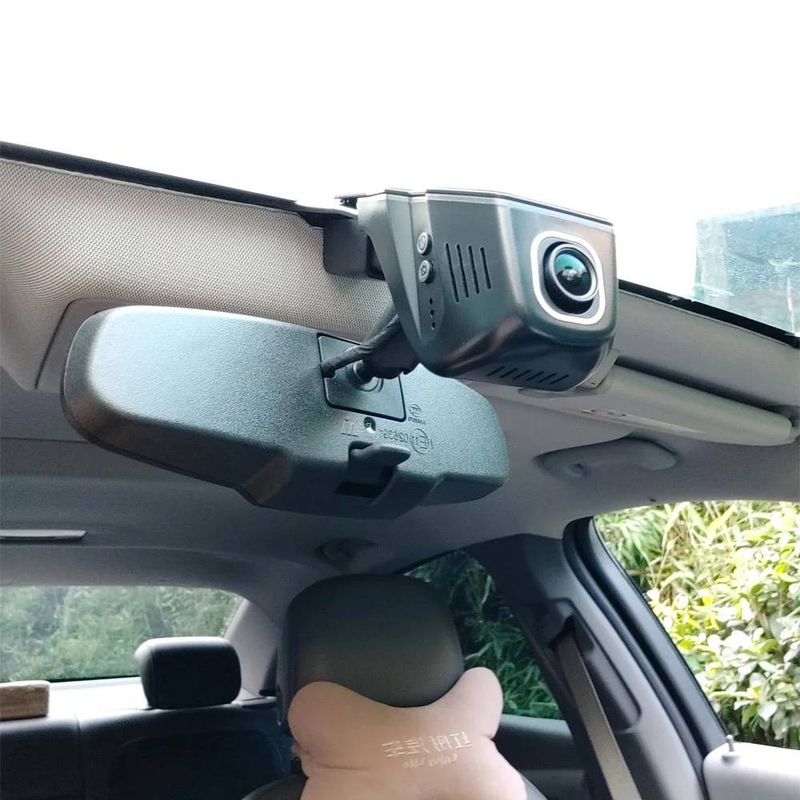 Hidden Driving Recorder Hd Night Vision 1080Pwifi Mobile Phone Interconnection Parking Monitoring Car Dvr_autovado.com