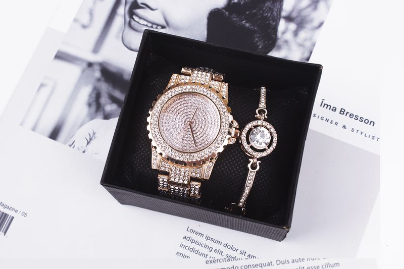 fashion wrist watch jewelry set bracelet ladies watch_autovado.com