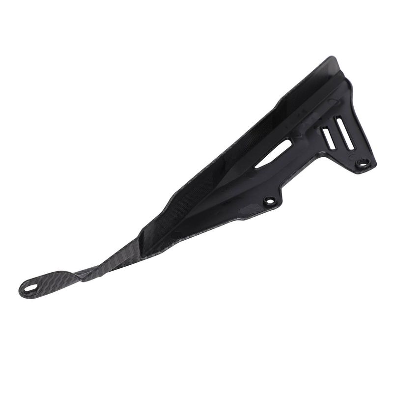 Off-Road Motorcycle Chain Guard Cover - Carbon Fiber Look Protective Shield For Dirt Bike Modification Accessories_autovado.com