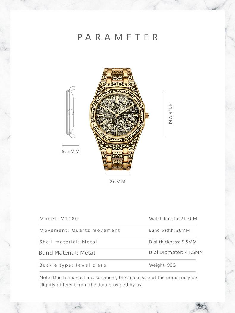 Men's Watch Men's Watch Octagonal Classic Famous Watch Luminous Fashion Personality Trend Business_autovado.com