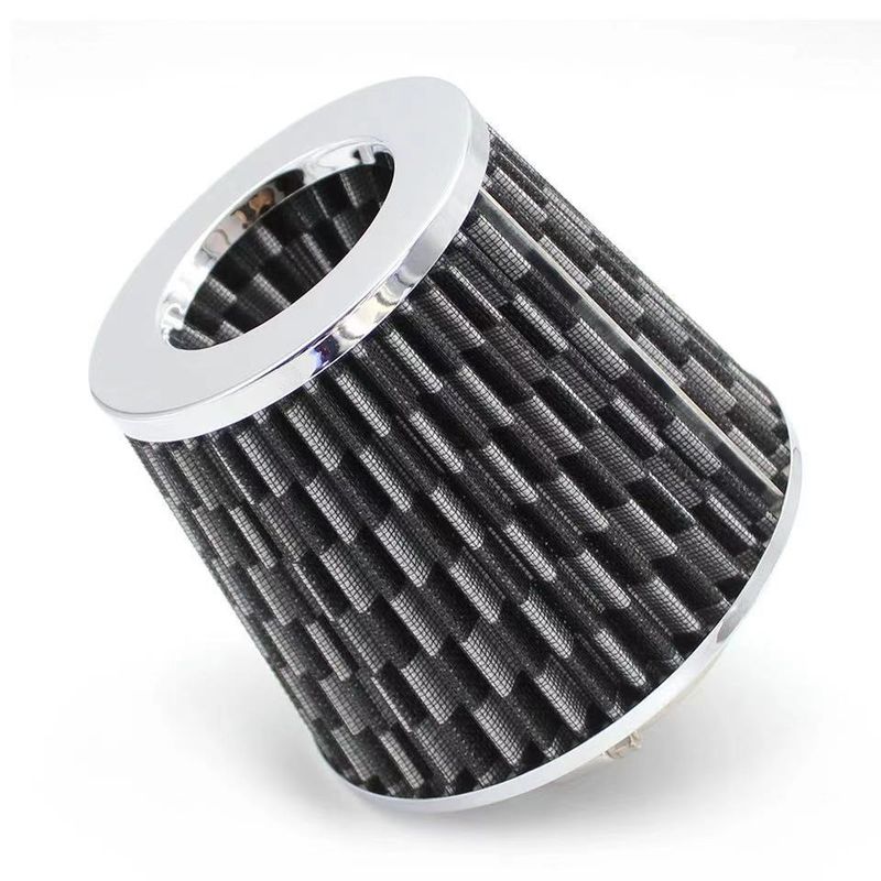 Car Modification 76mm High-flow Air Filter, Modified Mushroom Head Filter, Winter Mushroom Head Exhaust Gas Filter_autovado.com