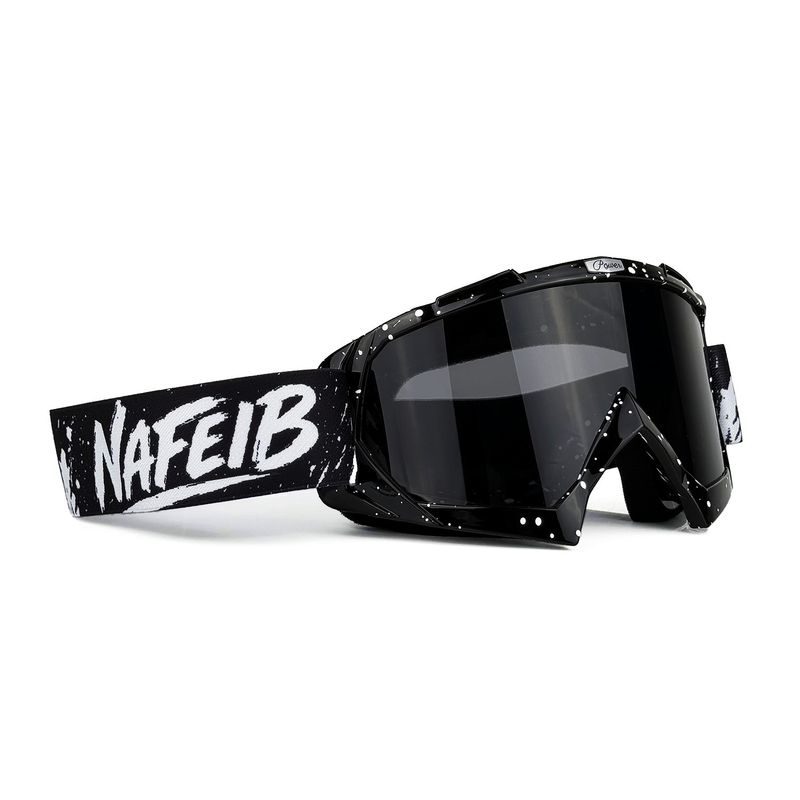 NAFEIB Motorcycle Goggles - Dirt Bike Snow Goggles For Men & Women, Anti-Fog UV Protection Riding Glasses With Interchangeable Lenses_autovado.com