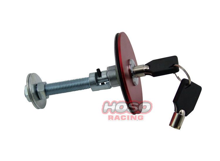 Car hood auto parts car modified hood lock aluminum alloy frosted racing modified hood lock_autovado.com