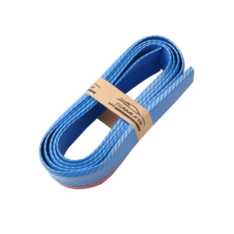 Anti-Collision Modification Universal Small Body Kit Bumper Carbon Fiber Car Accessories Front Lip Strip_autovado.com