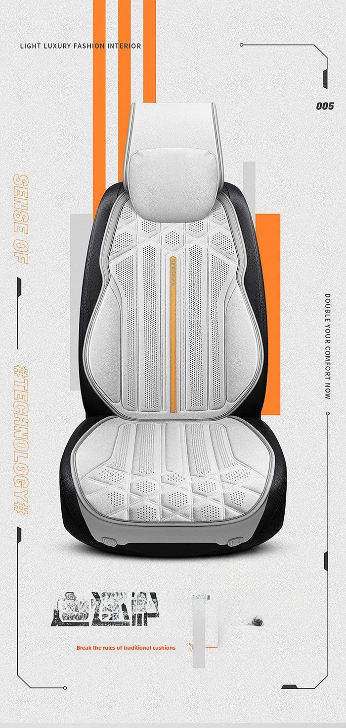 New Four Seasons universal car cushion car seat cover autumn and winter plush seat cushion suede saddle cushion breathable car cushion_autovado.com