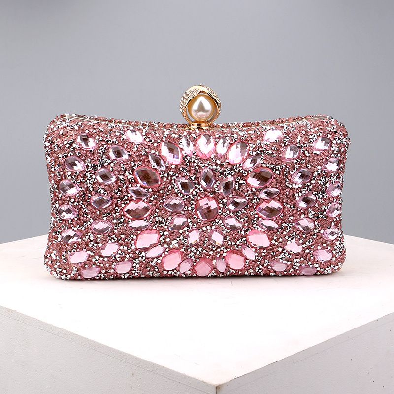 Popular diamond-encrusted bag dinner bag women's fashion banquet versatile dress evening bag_autovado.com