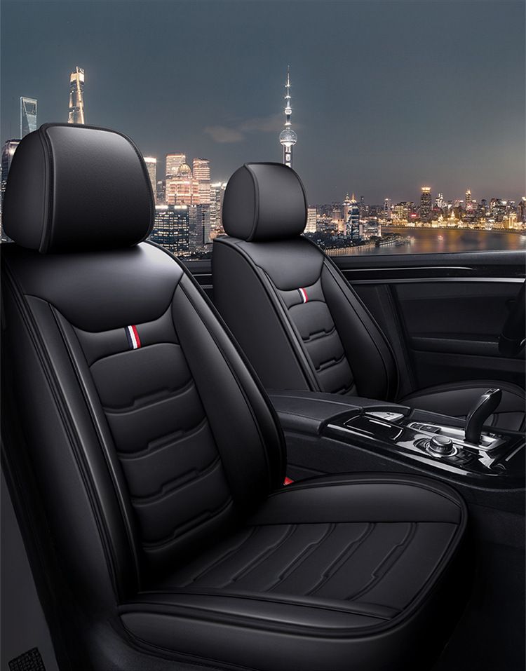 2021 new car seat cushion is suitable for overseas websites to send full leather seat cushion four seasons universal car cover wholesale_autovado.com