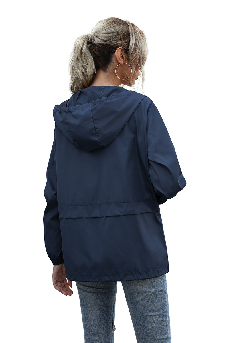Women's Zipper Hoodie Lightweight Outdoor Hiking Raincoat Jacket Jacket Ready in Stock_autovado.com