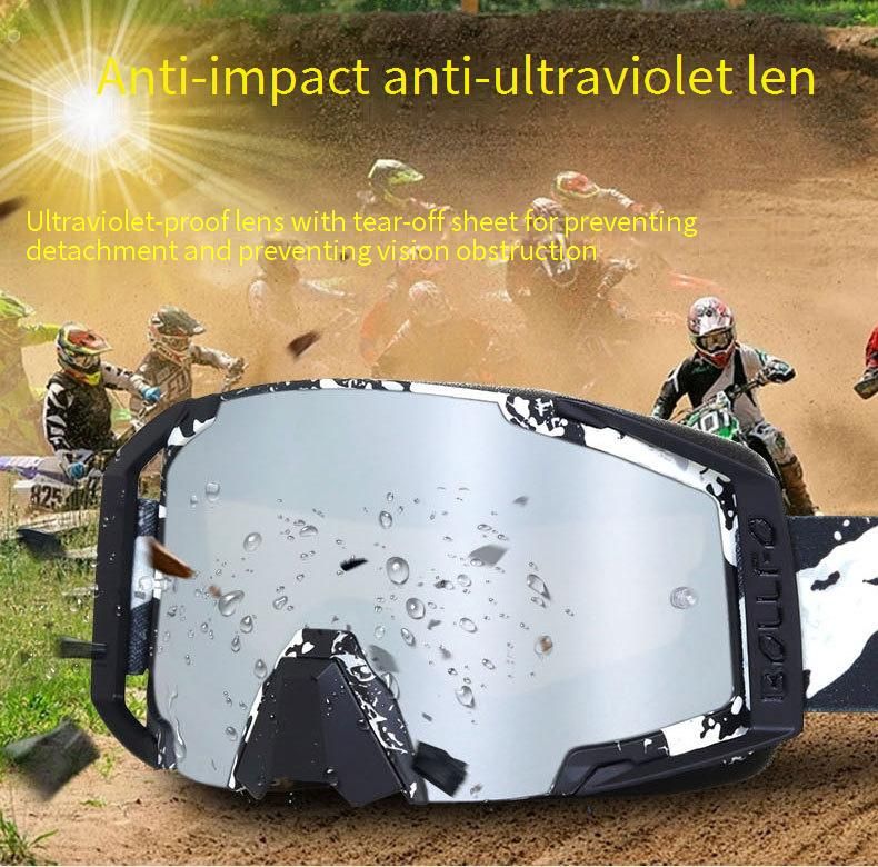 Unisex Multi-Sport Goggles With Interchangeable Lenses – Windproof, Anti-Fog, UV Protection For Cycling, Skiing & Off-Road Adventures_autovado.com