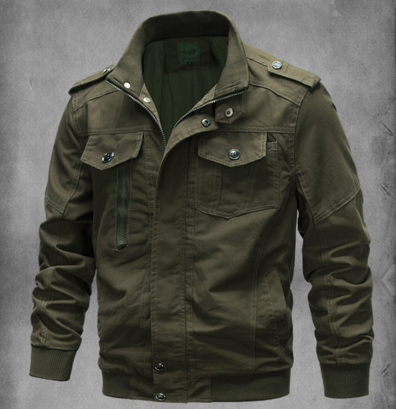 Men's Clothing jacket cotton men's new men's large size jacket flying coat _autovado.com