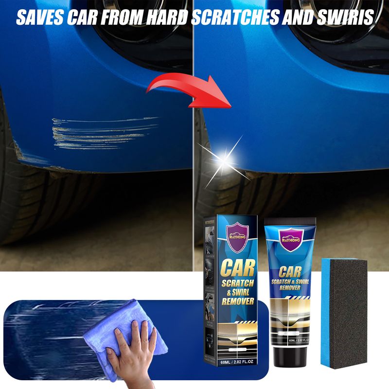 Rayhong Car Scratch Repair Cream, Car Maintenance Refurbishment Paint Scratches Scratches Polishing Paint Repair Paste_autovado.com