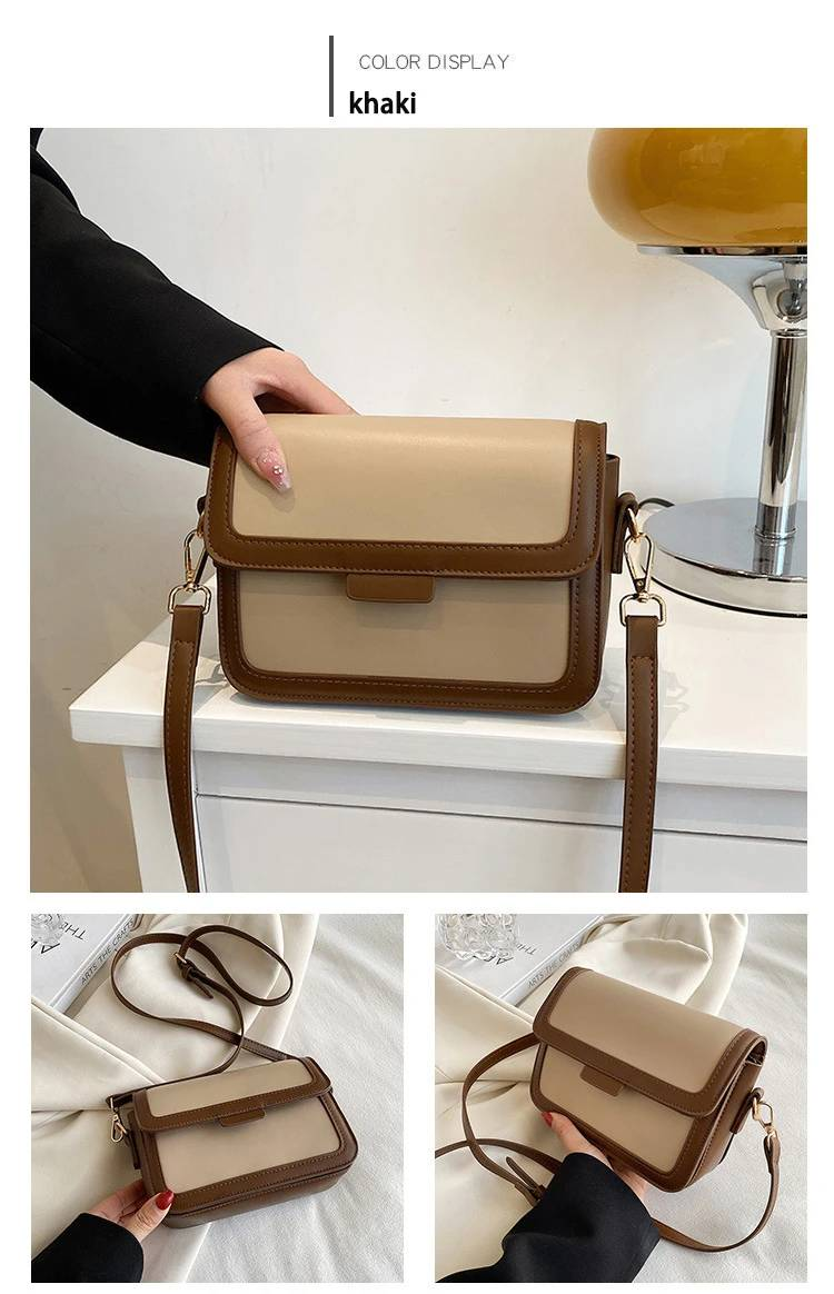 New Vintage Fashion Women's Small Crossbody Bag PU Leather Messenger Bag High Quality Handbag Purse Summer Travel Bag For Female_autovado.com