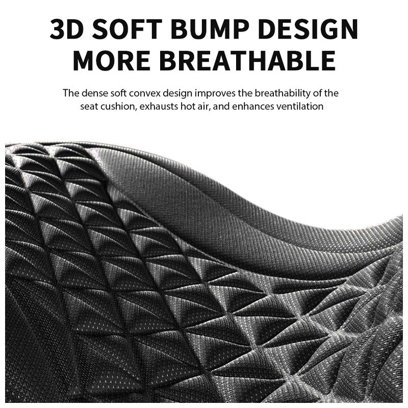 SEAMETAL 3D Car Cushion Breathable Cover Convex Design Heat Dissipation Seat Protector Anti Scratch Non-Slip Chair Mat_autovado.com