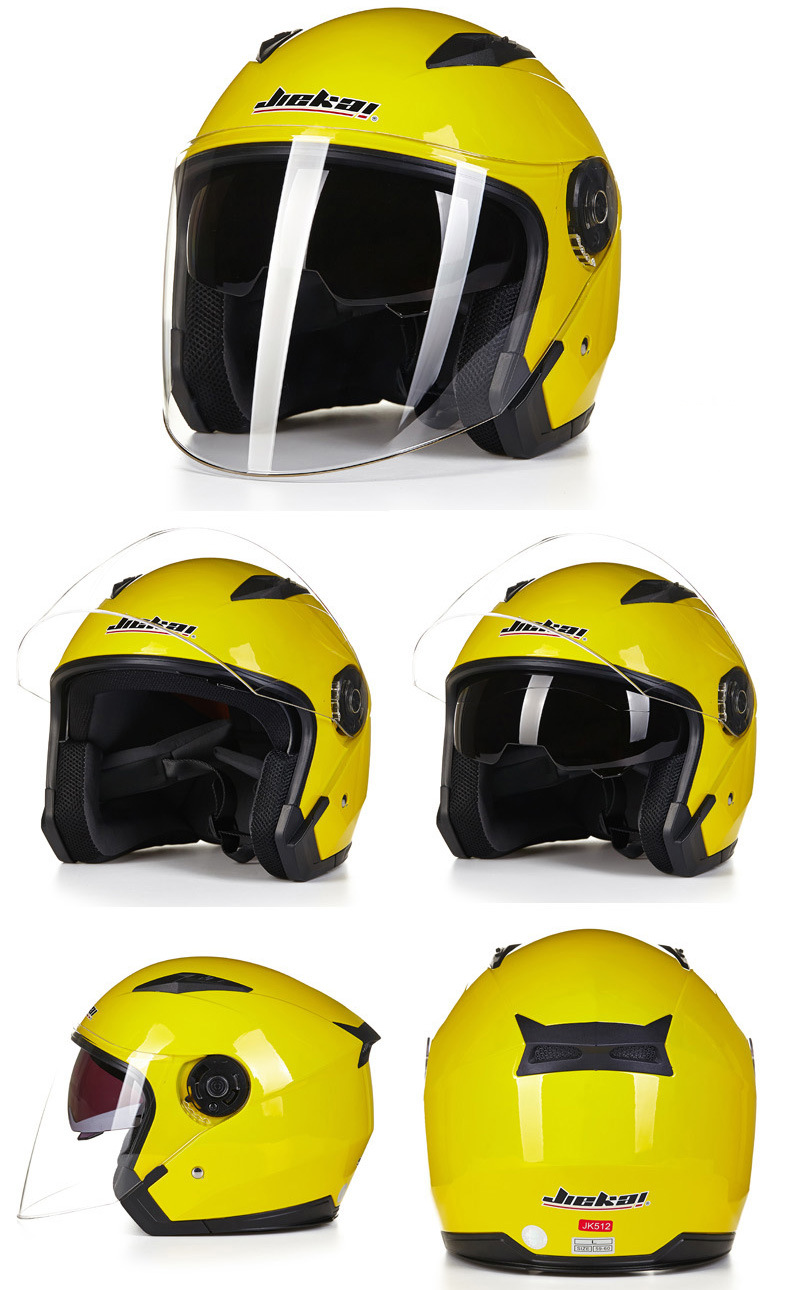 Motorcycle helmet Dual-lens motorcycle helmet JK512 helmet for both men and women_autovado.com