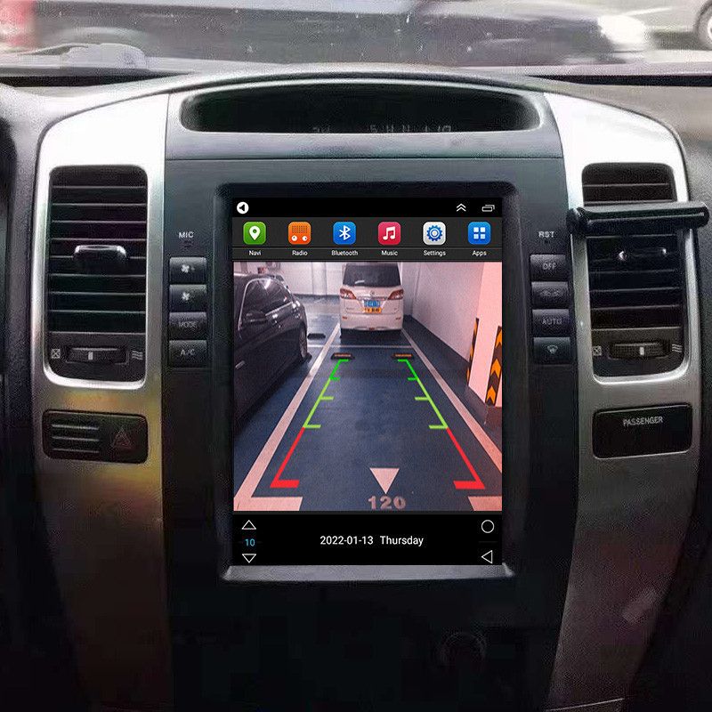 Suitable for Prado vertical screen navigation system Prado GX40 car large screen central control display integrated machine_autovado.com