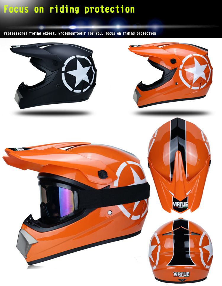 Off-road helmet Men's Four Seasons hat Road Teen version Adult Kart helmet off-road vehicle helmet_autovado.com