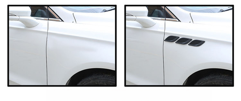 Suitable For Car Fender Side Carbon Fiber Body Decoration Stickers Personalized Modification Universal_autovado.com