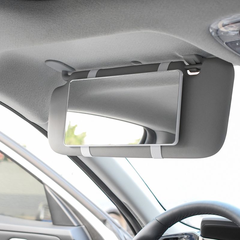 Co-Pilot Side Installation Sun Visor Makeup Vanity Mirror Car Interior Decoration Supplies Collection_autovado.com