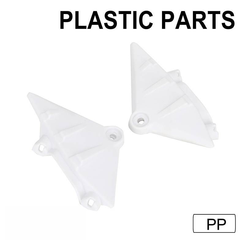 Motorcycle Frame Under Guard Cover - Durable ABS Plastic, Sleek Black Design, Easy Installation For Custom Bike Styling (14.5x7.5x2cm)_autovado.com