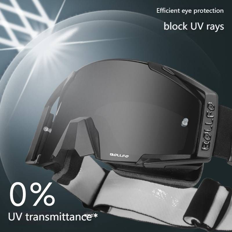 Unisex Multi-Sport Goggles With Interchangeable Lenses – Windproof, Anti-Fog, UV Protection For Cycling, Skiing & Off-Road Adventures_autovado.com