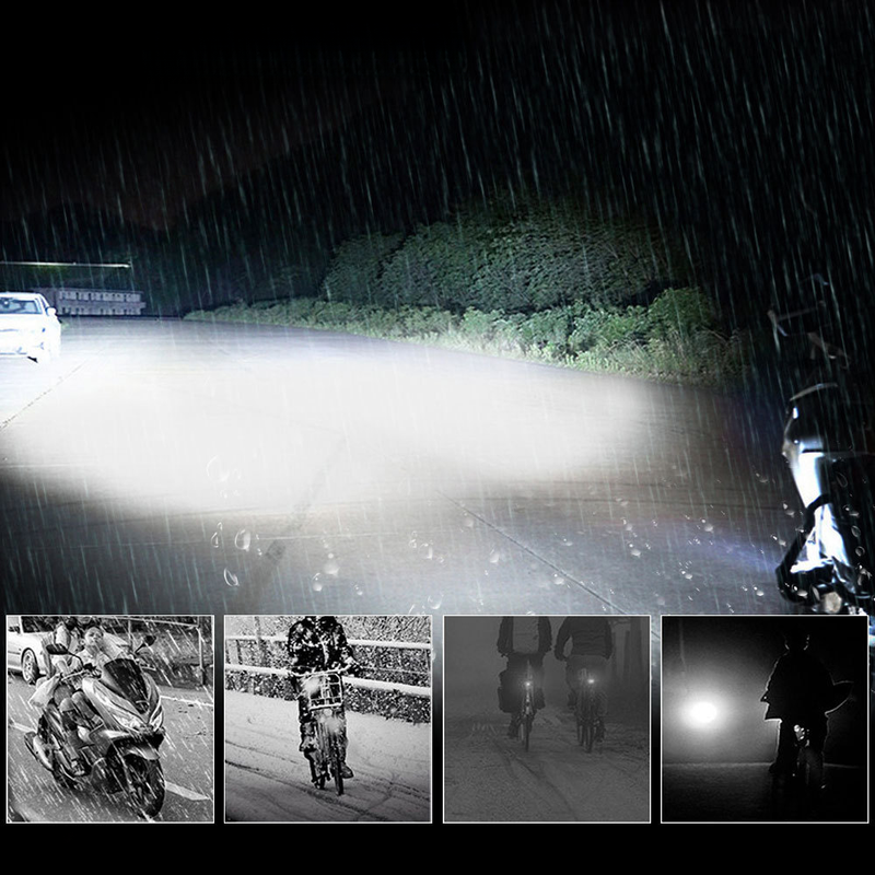 Motorcycle LED Electric Vehicle Lights, Battery External Spotlights, Dual Light Modified Lights_autovado.com
