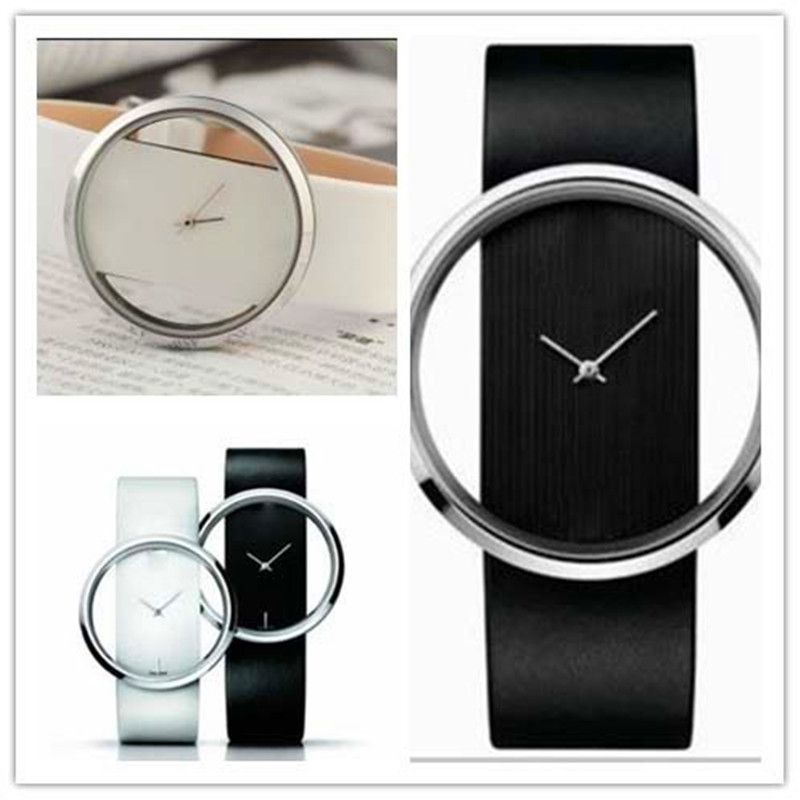 Simple Transparent Women's Watch Creative Hollow Couple Watch Belt Women's Watch Fashionable Unisex Watch_autovado.com