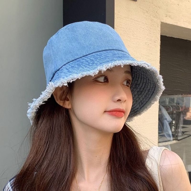 Hot Sale Cotton Bob Panama Summer Y2K Style Jeans Foldable Fishing Sun Travel Outdoor Bucket Hat Men Women_autovado.com