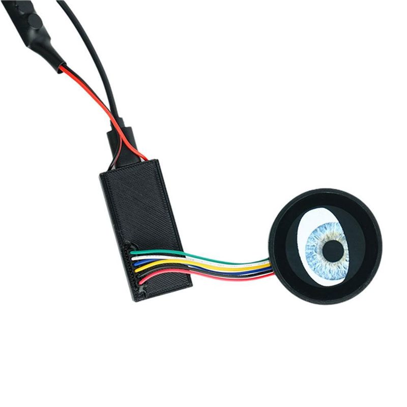 2 Sets Of 9th Electric Car, Devil's Eye Blink Logo, Can Be Installed USB On Any Model With A Hole_autovado.com