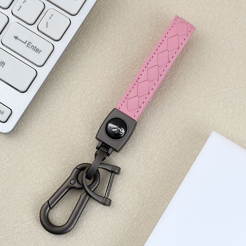 Diamond Couple Keychain Pendant Diamond Leather Car Keychain Key Accessories Bag Ornaments Horseshoe Buckle_autovado.com