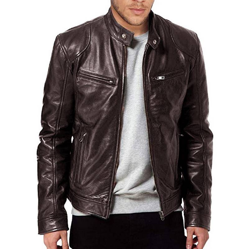 Leather Jacket Men Men's Leather Jackets_autovado.com