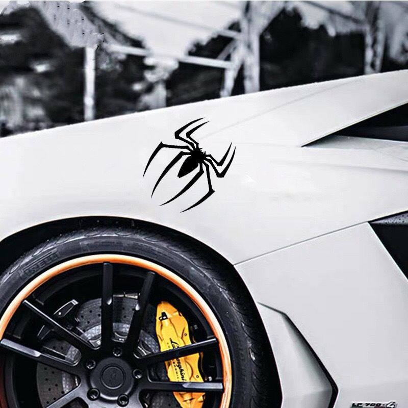 Car Stickers, Reptiles, Black Spiders, Electric Scooters, Motorcycle Decorations, Body Bumpers, Creative and_autovado.com