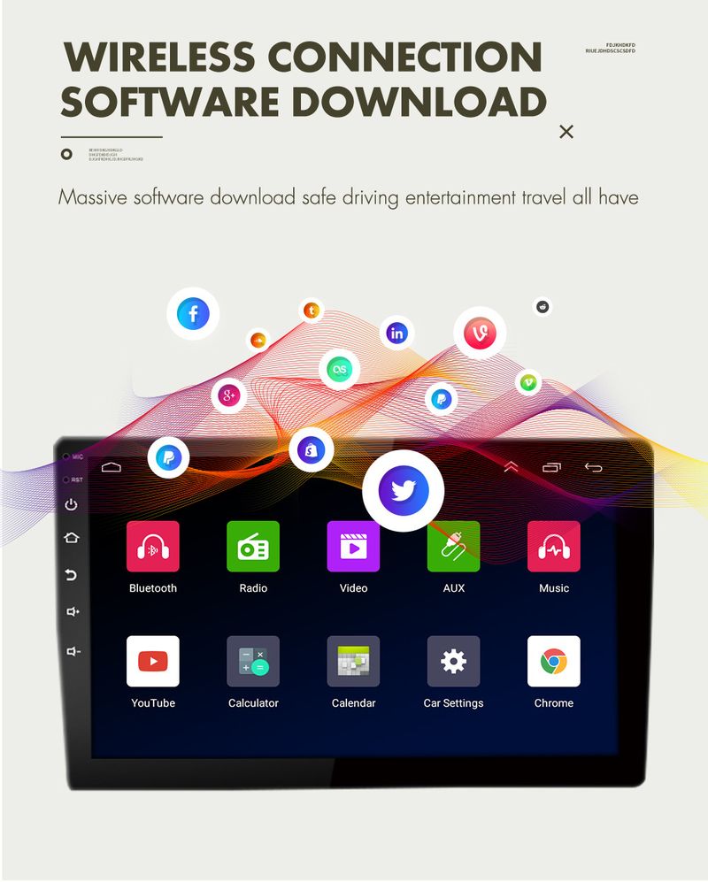 7/9/10 inch Android general car navigation center control player carplay car navigation_autovado.com