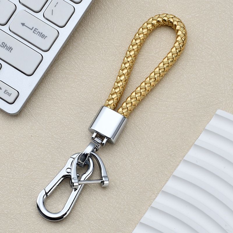 Creative Internet Celebrity Keychain Women's Car Rope Keychain Cute Ins School Bag Pendant Chain Ring Keychain_autovado.com