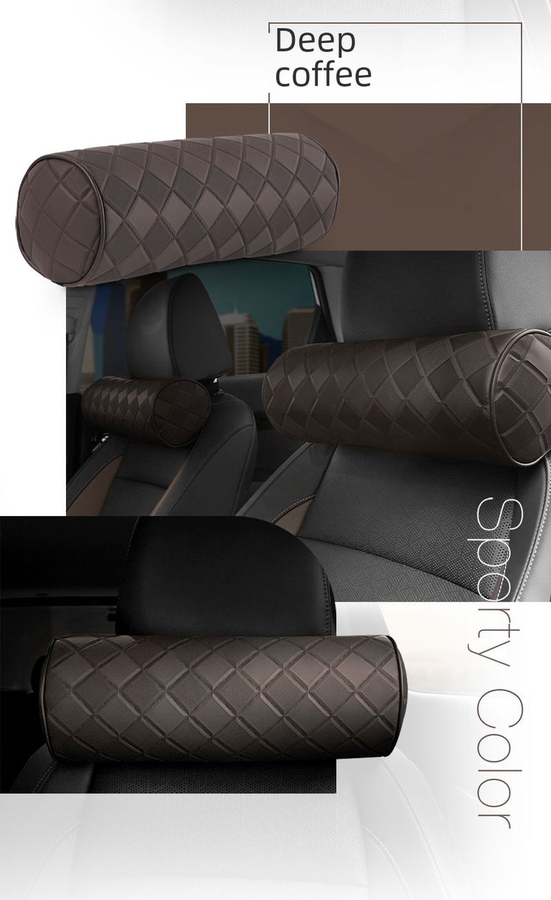 Korea new car neck pillow car advanced neck pillow pillow Universal Car Seat Headrest pillow wholesale_autovado.com