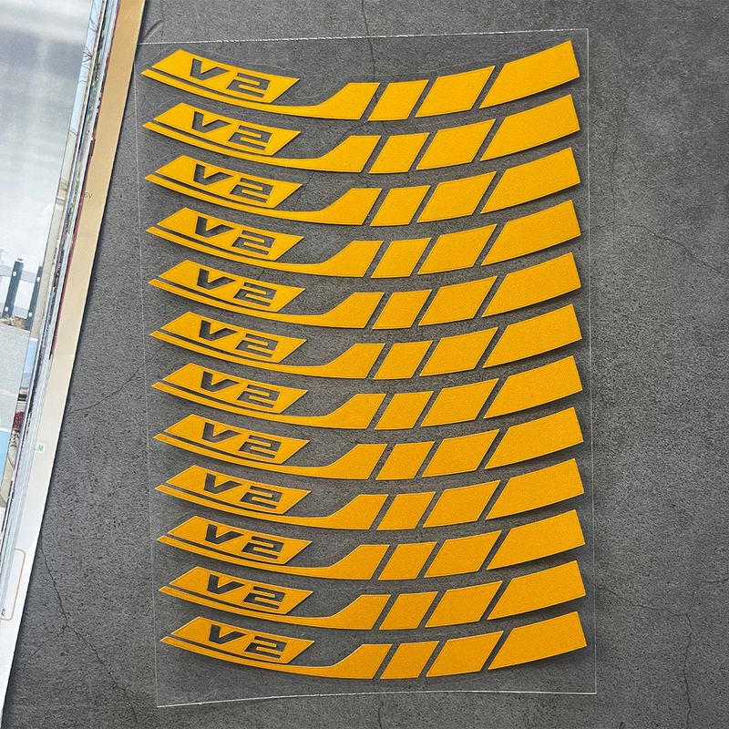 Suitable For Honda Click Series V2/V3 Waterproof Reflective Wheel Stickers, Modified Motorcycle Personalized Decoration_autovado.com