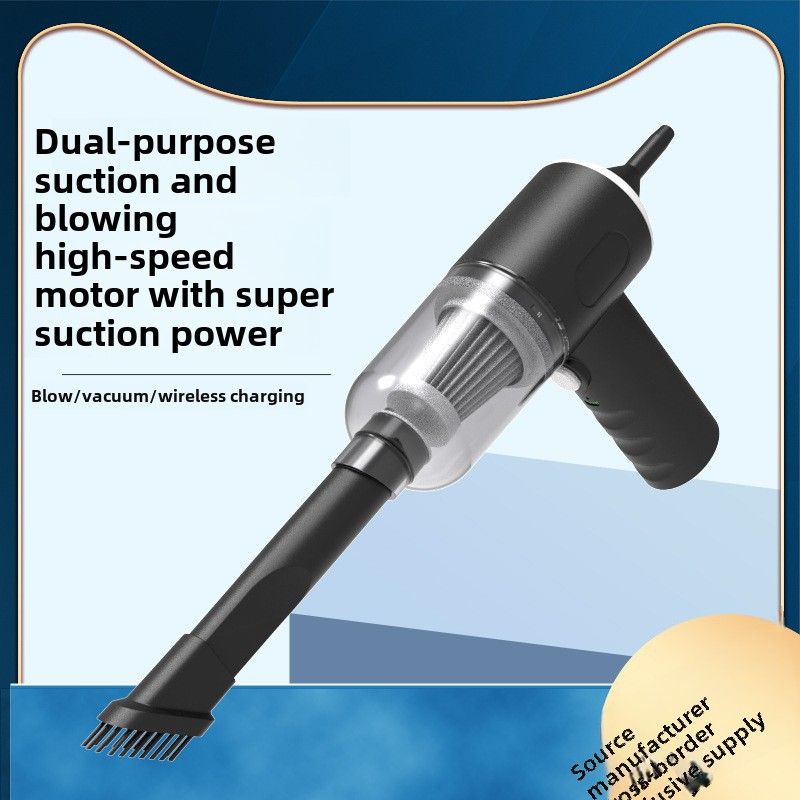 Car vacuum cleaner car wireless charging handheld small super large suction car home dual-purpose vacuum cleaner mini_autovado.com
