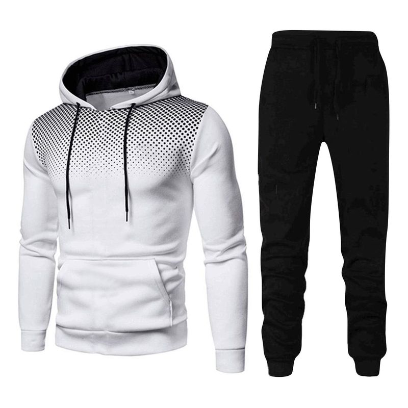 Men's Clothing sweatshirt trousers sports fitness men's sweatshirt sweatpants suit_autovado.com