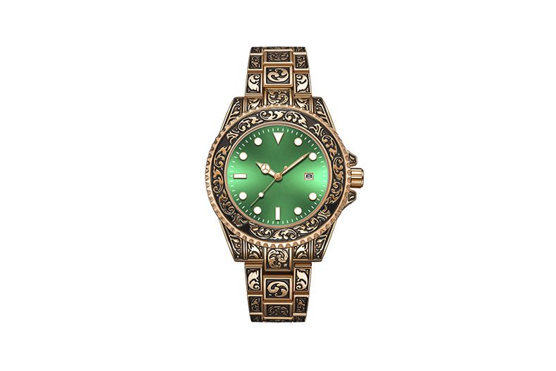 Fashion New luminous calendar men's watches men's watches retro carved art watches_autovado.com
