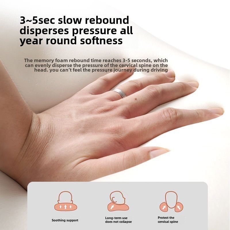 Car headrest lumbar support car neck pillow lumbar support seat integrated cushion back cushion car lumbar support seat suit_autovado.com