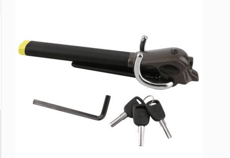 Steering Wheel Anti-Theft Alarm Airbag Universal Car Self-Defense Lock_autovado.com