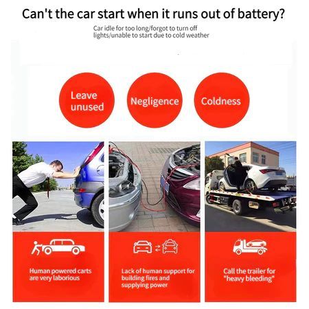 99800mAh 12V Powerbank Jumper Multi-function Emergency Tire Power Bank Car Starter_autovado.com