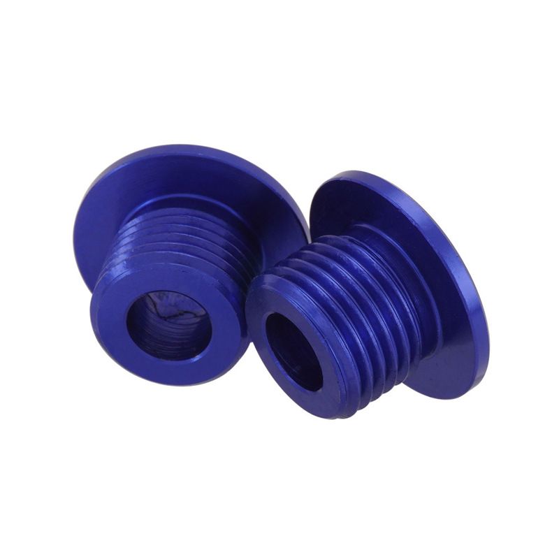 CNC Machined Aluminum Alloy Front Wheel Screws For X/S Off-Road E-Bike Modification (Red/Blue/Gold/Black) – Durable & Lightweight Upgrade_autovado.com