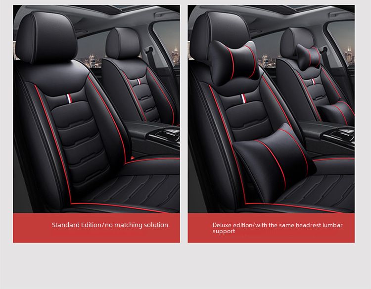 2021 new car seat cushion is suitable for overseas websites to send full leather seat cushion four seasons universal car cover wholesale_autovado.com