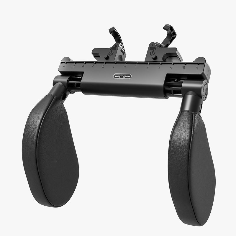 A 45D Slow-Rebound Space Memory Foam With Double Hooks For The Car Seat Side Sleeping Headrest_autovado.com