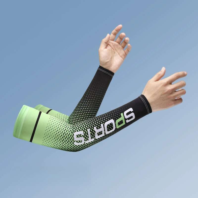 Ice Men's Summer Sun Refreshing, Breathable Arm Protection, Driving, Outdoor Cycling, Sports, Ice Silk Sleeve Cover_autovado.com