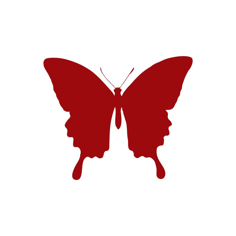 butterfly butterfly car stickers personalized car stickers rearview mirror decorative stickers_autovado.com